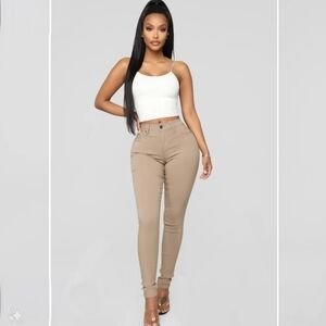 Fashion Nova Hyperstretch Skinny Pants - L